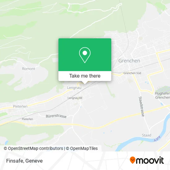 Finsafe map