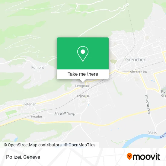 Polizei map