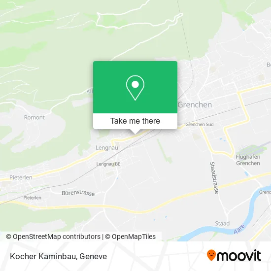 Kocher Kaminbau map