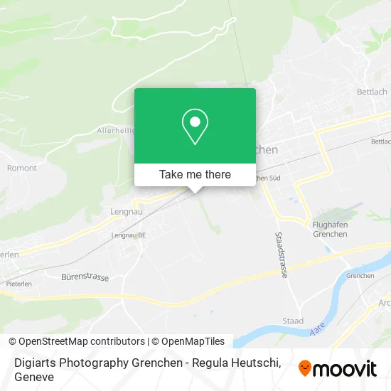 Digiarts Photography Grenchen - Regula Heutschi map