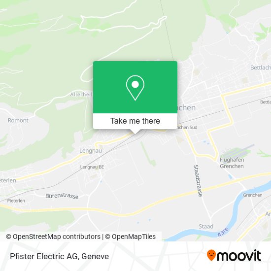 Pfister Electric AG map
