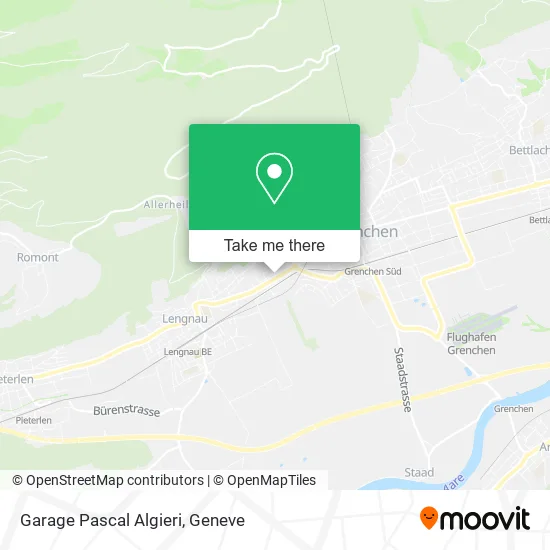 Garage Pascal Algieri plan