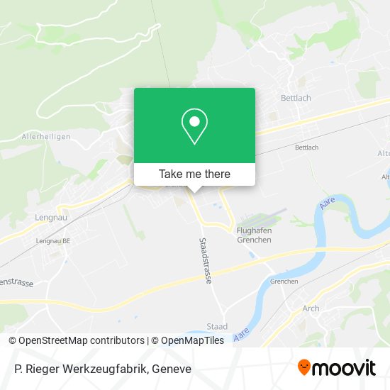 P. Rieger Werkzeugfabrik map