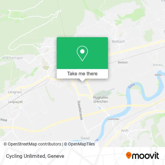 Cycling Unlimited map
