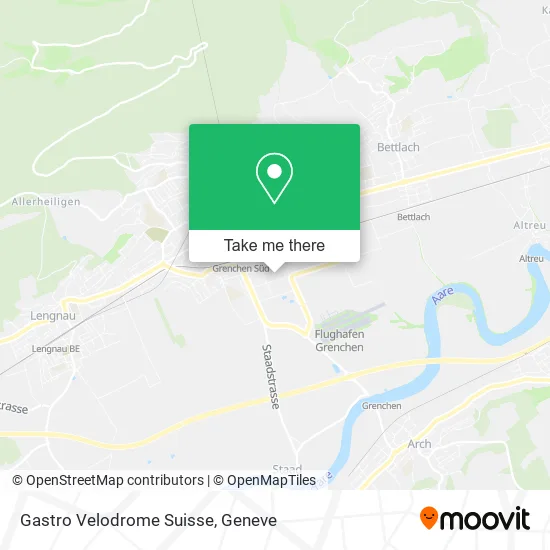 Gastro Velodrome Suisse map