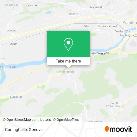 Curlinghalle map