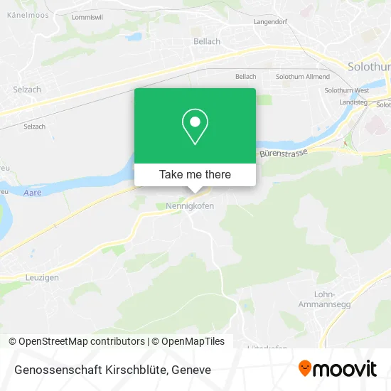 Genossenschaft Kirschblüte map