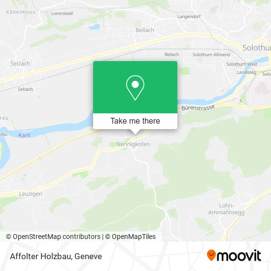Affolter Holzbau map