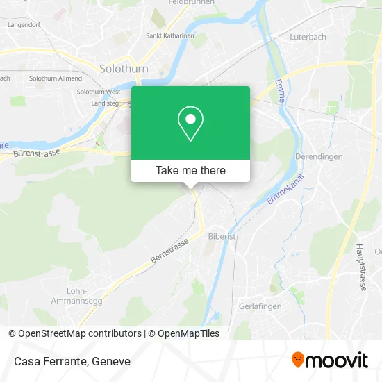 Casa Ferrante map