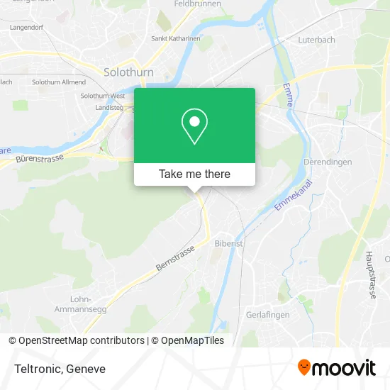 Teltronic map