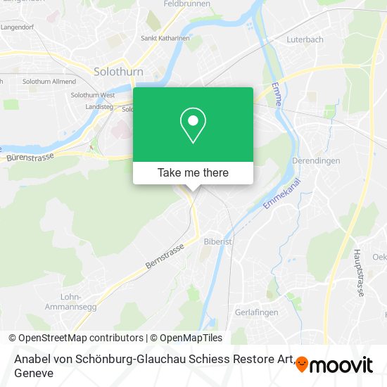 Anabel von Schönburg-Glauchau Schiess Restore Art map