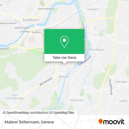 Malerei Soltermann map