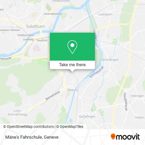 Mäne's Fahrschule map