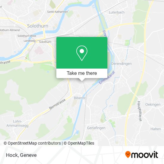 Hock map