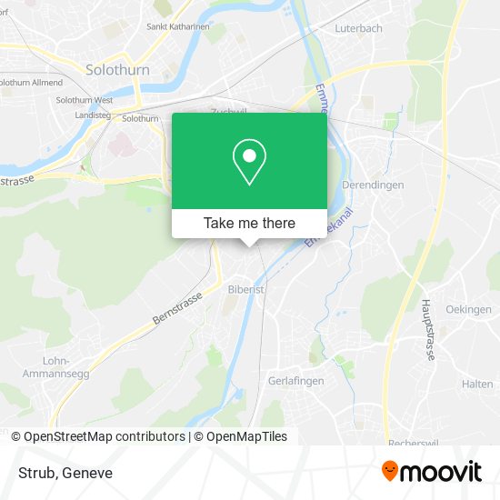 Strub map