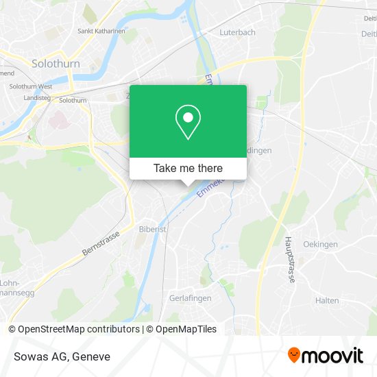 Sowas AG map