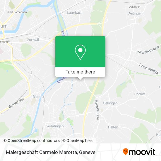 Malergeschäft Carmelo Marotta map