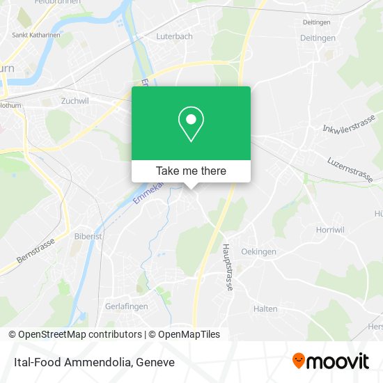 Ital-Food Ammendolia map