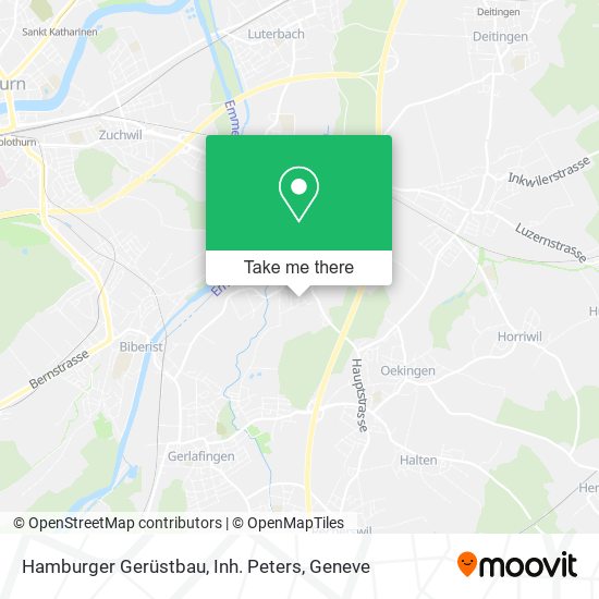 Hamburger Gerüstbau, Inh. Peters map