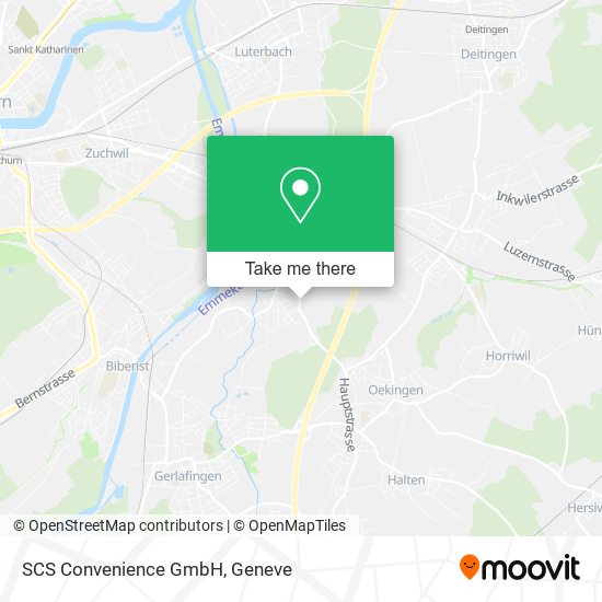 SCS Convenience GmbH map