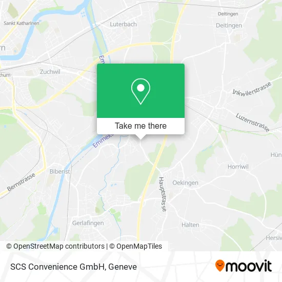 SCS Convenience GmbH map