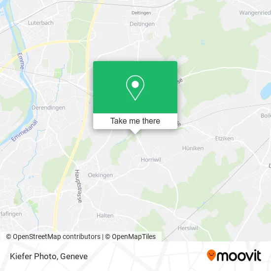 Kiefer Photo map