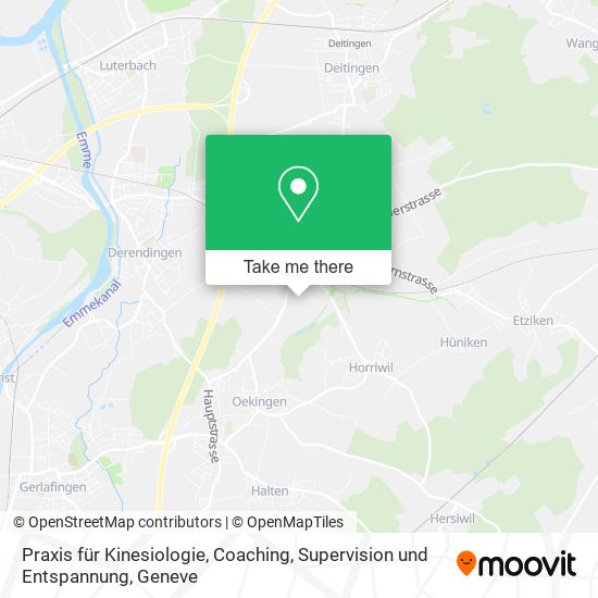 Praxis für Kinesiologie, Coaching, Supervision und Entspannung map