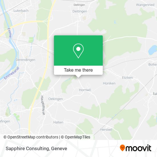 Sapphire Consulting map