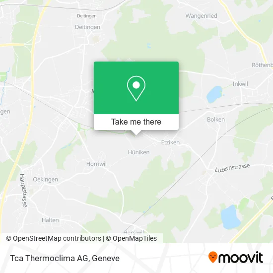 Tca Thermoclima AG map