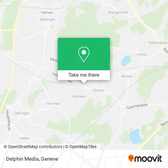 Delphin Media map