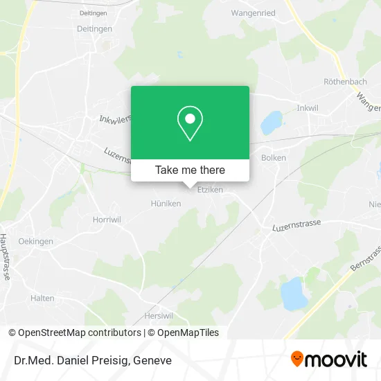 Dr.Med. Daniel Preisig map