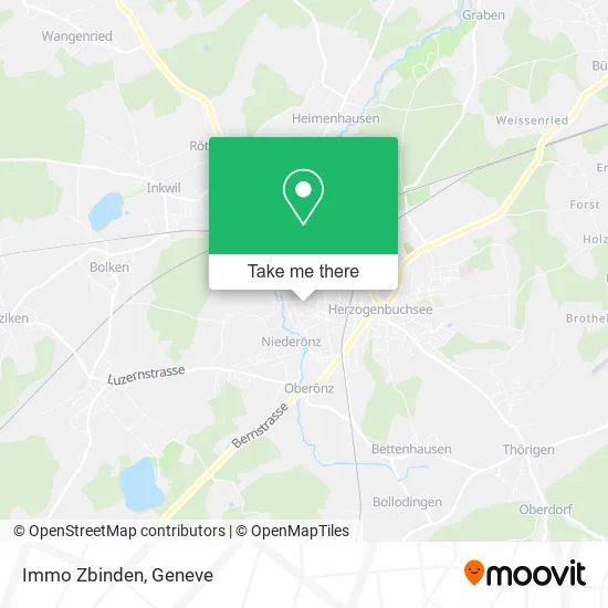 Immo Zbinden map