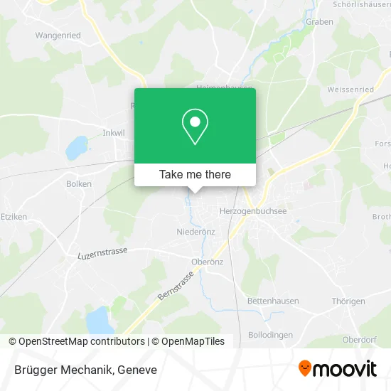 Brügger Mechanik map