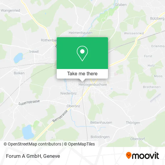 Forum A GmbH map