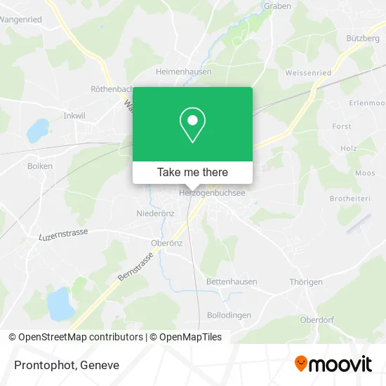 Prontophot map