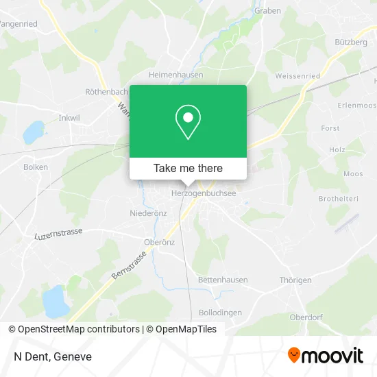 N Dent map