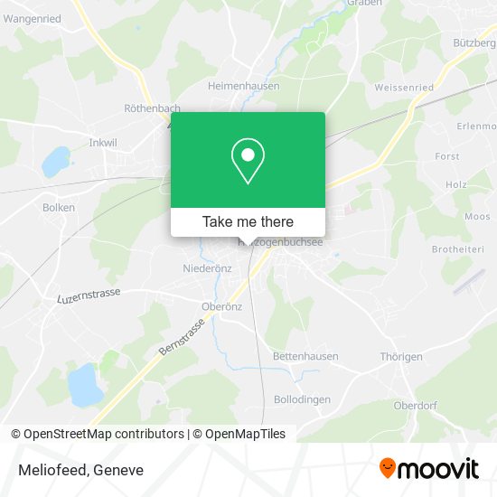 Meliofeed map