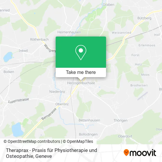 Theraprax - Praxis für Physiotherapie und Osteopathie map