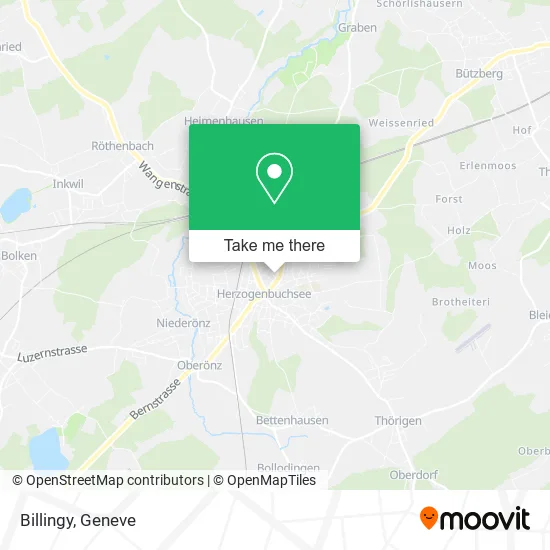 Billingy map