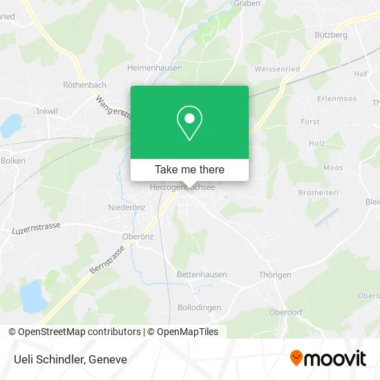 Ueli Schindler map