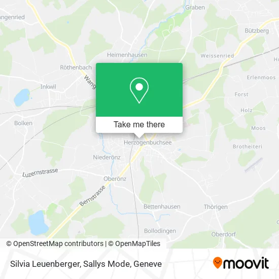 Silvia Leuenberger, Sallys Mode map