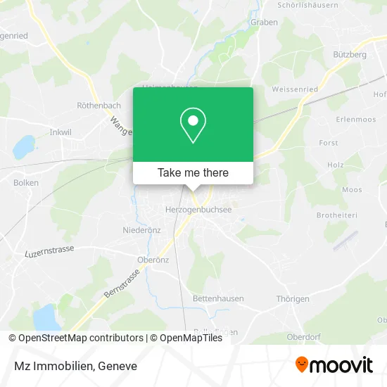Mz Immobilien map