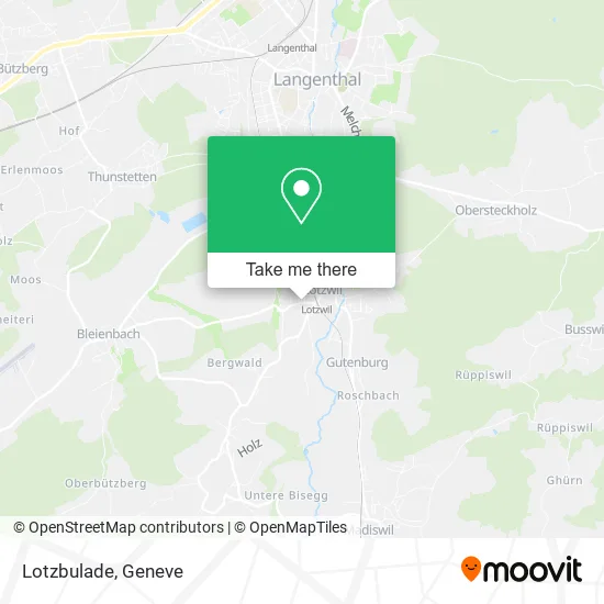 Lotzbulade map