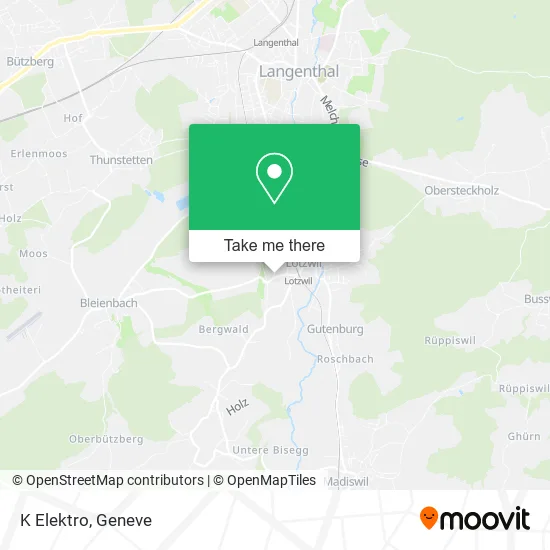 K Elektro map