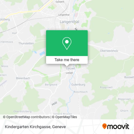 Kindergarten Kirchgasse map