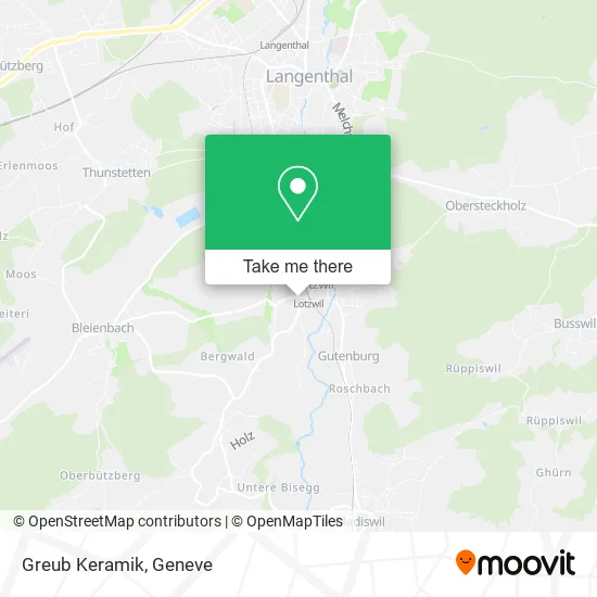 Greub Keramik map