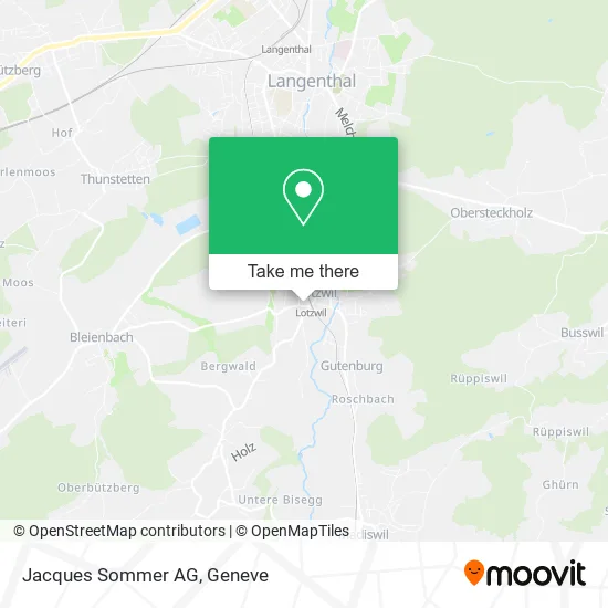 Jacques Sommer AG map