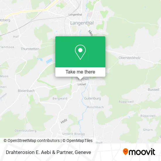 Drahterosion E. Aebi & Partner map