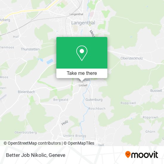 Better Job Nikolic map