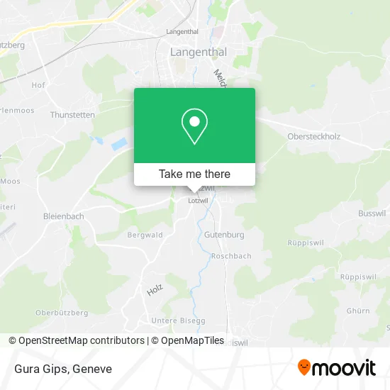 Gura Gips map